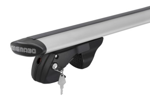 Bare transversale Menabo Fender Silver pentru bare longitudinale - Img 2