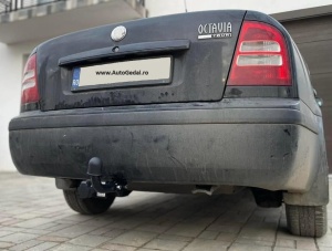 Carlig de remorcare Skoda Octavia I Sedan 2x4 1997-2010 Semidemontabil Hakpol - Img 3