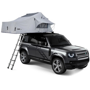 Cort auto cu prindere pe plafon, Thule, Autana, 3 persoane, cu anexa inclusa, Haze Gray - Img 2