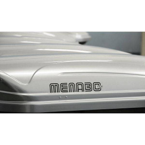 Cutie portbagaj Menabo Mania 460 ABS Silver, 195x79x36cm - Img 6
