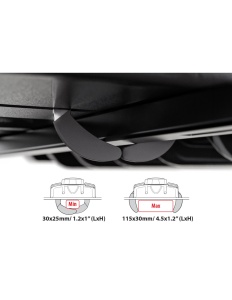 Kit de prindere Menabo Crab pentru cutii portbagaj - Img 3