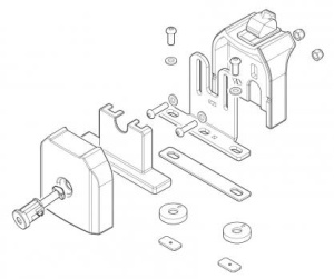 Kit de prindere Menabo Professional FIX602FP pentru bare transversale Professional (Fix Point) - Img 2