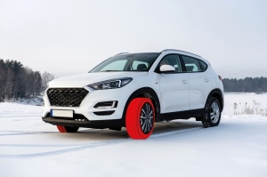 Lanturi auto textile, huse antiderapante 315/40 R21, DAC Active Series 3D, omologate, XXL - Img 6