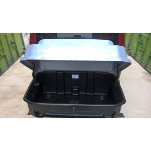Menabo Boxxy towbar cargo box, fits Menabo towbar bike racks - Img 6