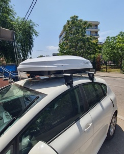 Menabo Diamond DUO 450 White roof box, 450 L, 163 x 90 x 36 cm - Img 16
