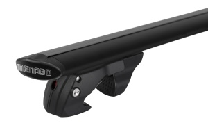 Menabo Fender Black XL roof bars for Saab 9-5 Station Wagon 1999-2006 - Img 3