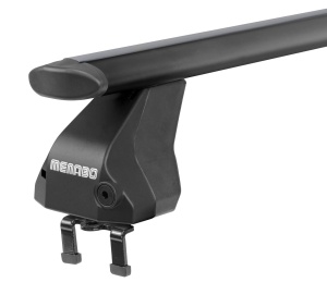 Menabo Omega Plus Black roof bars for Citroen C5 (Mk2), 4 doors, model 2007-2017 - Img 3