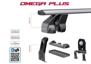 Menabo Omega Plus Black roof bars for Renault Captur II, 5 doors, model 2019+ - Img 8