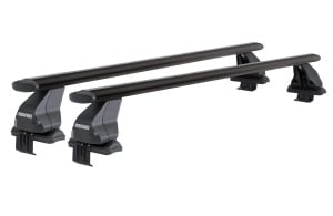 Menabo Omega Plus Black roof bars for Volkswagen Vento, 4 doors, model 1992-1997