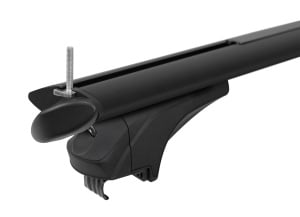 Menabo Sonic Black XL roof bars for Opel Insignia Sports Tourer, 2009-2013 (flush rails) - Img 3