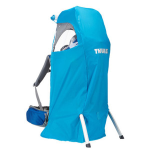 Rain cover for child carrier backpacks, Thule Sapling Child Carrier, Blue