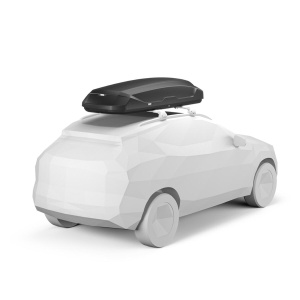 Roof box Thule Pulse 2 XL Black Mat, 215 x 87 x 40 cm - Img 2