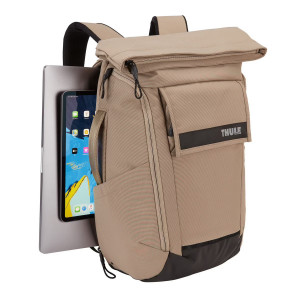 Rucsac urban cu compartiment laptop, Thule, Paramount, 24L, Timberwolf Beige - Img 4
