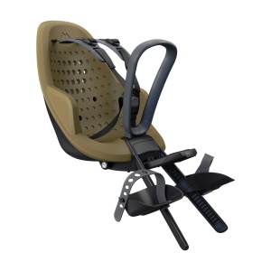 Scaun pentru copii, cu montare pe bicicleta in fata - Thule Yepp 2 Mini 12041104, Nutria green