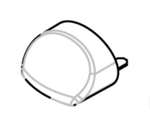 Set 4 capace pentru Menabo Raven / Click / Rio