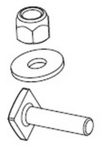 Set suruburi pentru cutiile portbagaj Menabo Wi-Box
