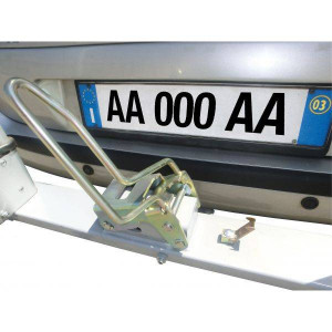 Ski & snowboard rack Fabbri Exclusiv Ski&Board with mounting on tow bar - Img 7