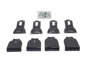 steel K39 roof bars for Mazda 3 (BM), 5 doors, model 2013-2018 - Img 9
