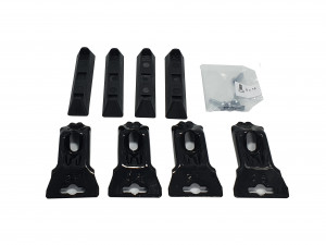 steel K39 roof bars for Saab 9-5, 4 doors, model 1997-2012 - Img 9