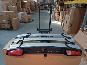 Suport biciclete Menabo Alcor 3 pentru 3 biciclete cu prindere pe carligul de remorcare