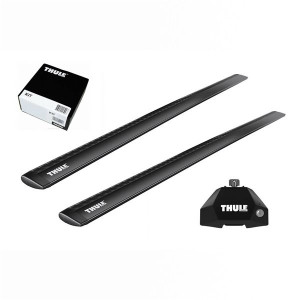 Thule Evo Clamp Black roof bars for Mercedes CLS (C219), 4 doors, model 2004-2010 - Img 3