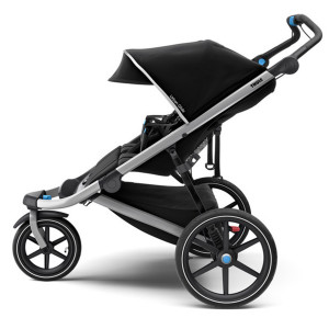 Thule Urban Glide 2 Double stroller, Aluminium/Jet Black