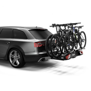Thule VeloSpace XT 3 939 towbar bike rack for 3 bikes (13-pin) + Thule 9381 4th bike adapter - Img 13