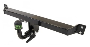 Tow bar - Volkswagen Tiguan Suv 2024-present Detachable Horizontal Umbra Rimorchi - Img 2