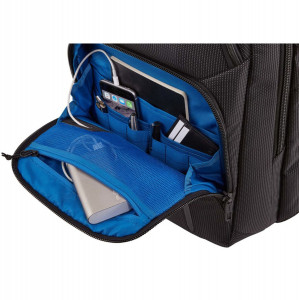 Urban backpack with laptop compartment, Thule Crossover 2 Backpack, 30L, Black - Img 4