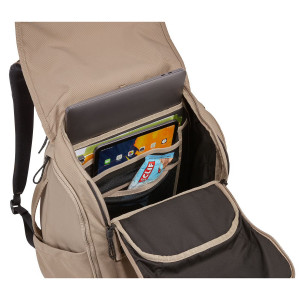Urban backpack with laptop compartment, Thule Paramount, 27L, Timberwolf Beige - Img 4