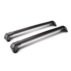 Yakima FlushBar Black roof bars for SEAT Alhambra, 2001-2010 (flush rails)
