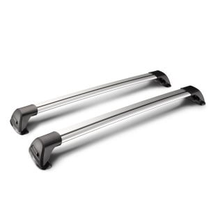 Yakima FlushBar Silver roof bars for Audi A4/S4/RS4 Allroad, 2016+ (flush rails)