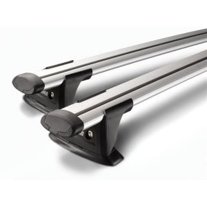 Yakima ThruBar Silver roof bars for Lexus RX, 2003-2006 (raised rails) - Img 2