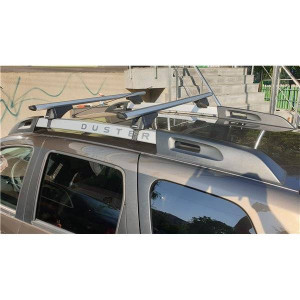 aluminium Menabo Profile M roof bars for Dacia Duster II model 2013-2018 - Img 4