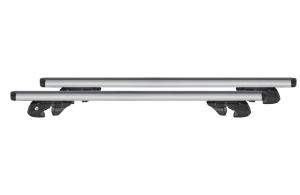 Bare transversale Menabo Fender Silver XL pentru bare longitudinale