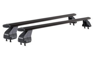 Bare transversale Menabo Omega Plus Black M cu talpi (fara kit de prindere)