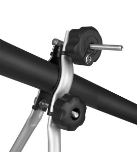Bike rack Menabo Huggy Lock roof-bar mounted - Img 3