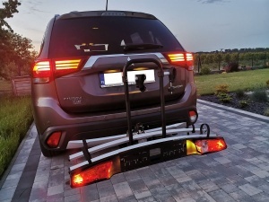 Bike rack Menabo Merak Rapid for 2 bikes tow-bar mounted - Img 9