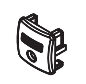 Capac pentru barele Menabo Professional din aluminiu
