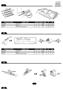 Kit de prindere Menabo FIX017G pentru bare transversale Tema / Tema Aluminiu