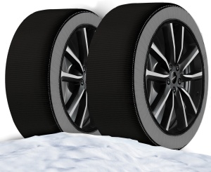 Lanturi auto textile, huse antiderapante 235/55 R17, DAC Easy GO 3D, omologate, XL - Img 2