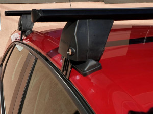 Menabo Delta Black roof bars for Lancia Ypsilon II (Type 843), 3 doors, model 2004-2013 - Img 7