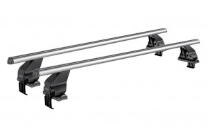 Menabo Omega Aluminium roof bars for Saab 900, 5 doors, model 1991-1997