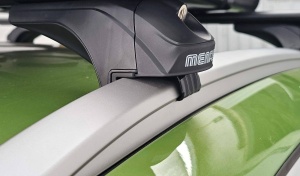 Menabo Sonic Silver XL roof bars for Ford Galaxy III 2015+ - Img 8