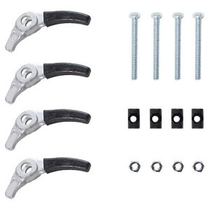 Mounting kit for Menabo Diamond roof box, clamp system
