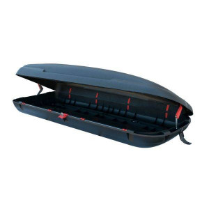 Roof box Carbon Look 480L, Black, 198x79x37 - Img 6