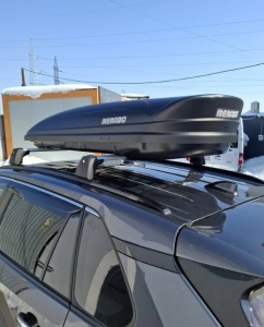 Roof box Menabo Marathon Dark 460, 195x79x36cm - Img 19