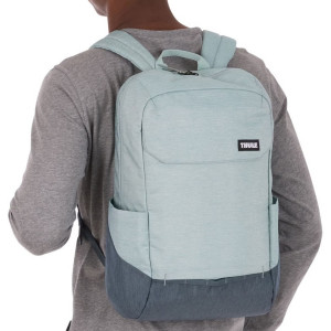 Rucsac urban cu compartiment laptop, Thule, Lithos, 20L, Albastru deschis - Img 5