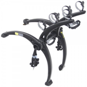 Saris Bones 3 rear bike rack for 3 bikes, strap-on (tailgate or boot lid), black - Img 2