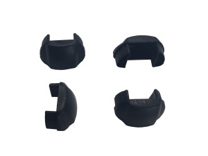 Set capace pentru barele transversale Menabo Omega Aluminiu - Img 3
